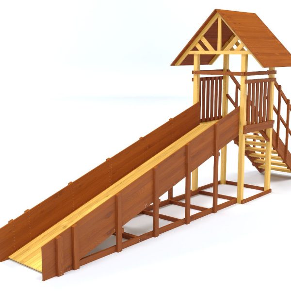 Зимняя горка Савушка Зима 5 (скат 5м)