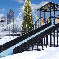 Зимняя горка Савушка Зима 5 (скат 5м)