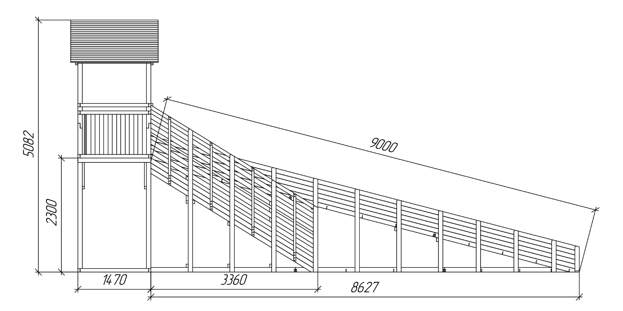 Зимняя горка Савушка Зима 8/1 (BLACK) Зимняя горка Савушка Зима 8/1 (BLACK)