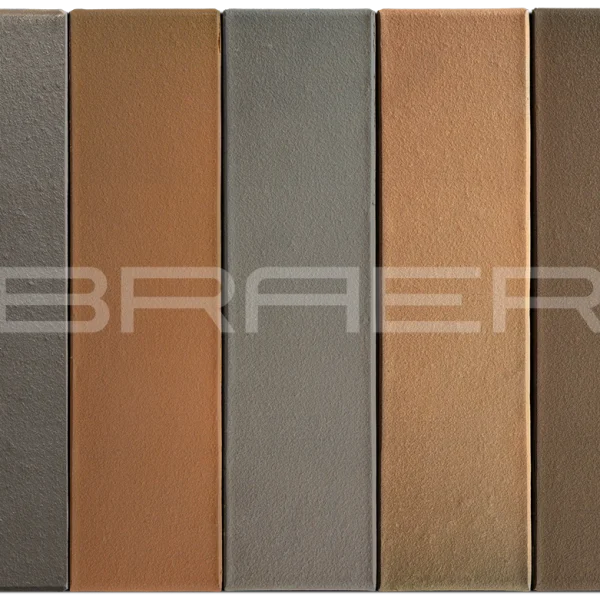 Облицовочный кирпич БРАЕР кладка Глосса, гладкий, 1 НФ