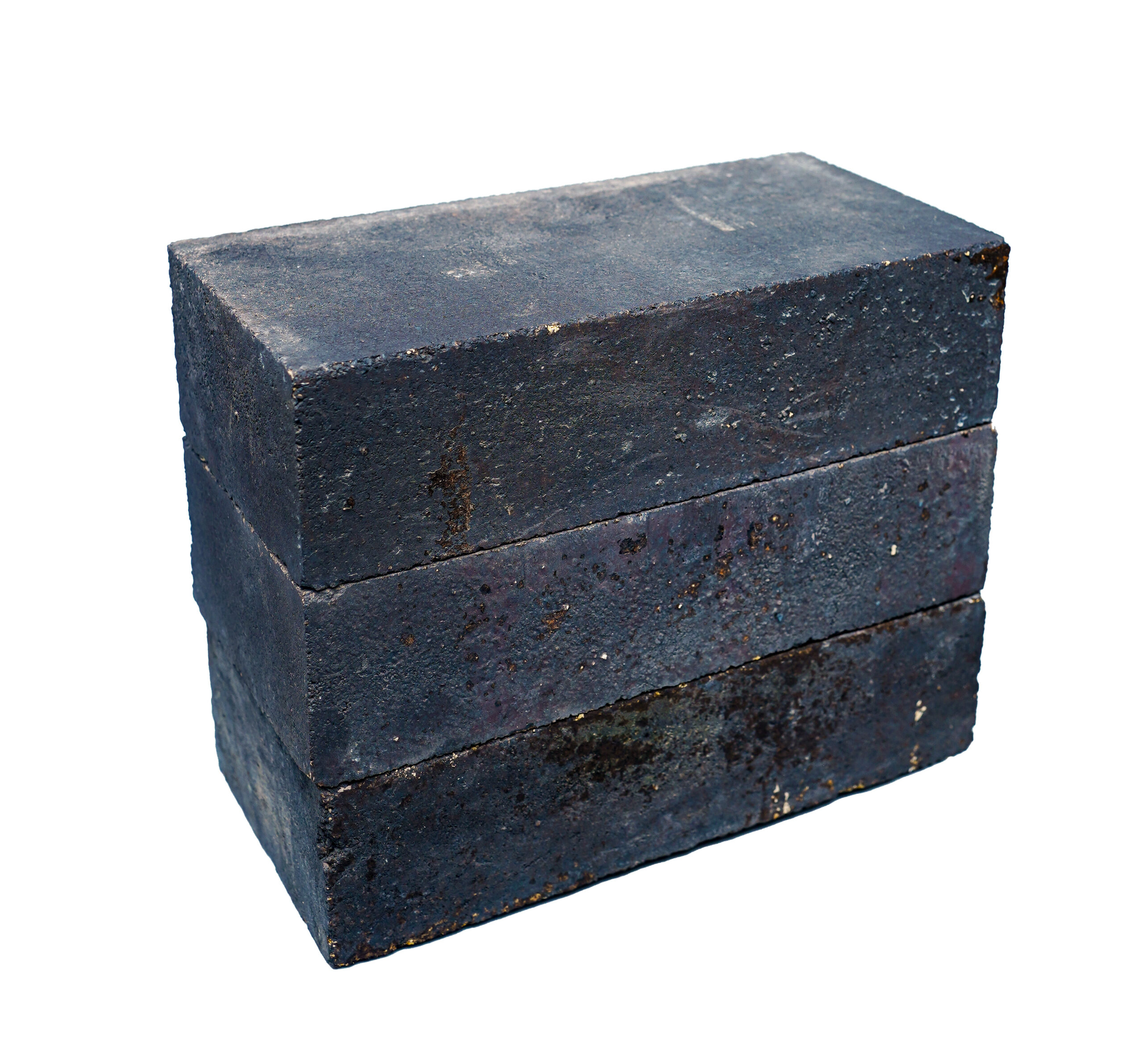 Чёрный/Коричневый шамотный кирпич Чёрный/Коричневый шамотный кирпич