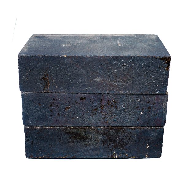 Чёрный/Коричневый шамотный кирпич